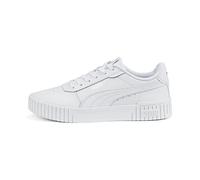 Puma Women Carina 2.0 Sneakers, Puma White-Puma White-Puma Silver, 4 UK