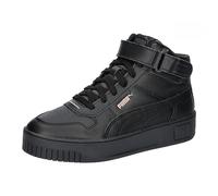 Puma Women Carina Street Mid Sneakers, Puma Black-Puma Black-Rose Gold, 3.5 UK
