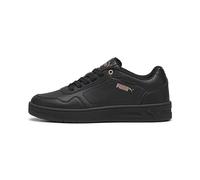 Puma Women Court Classy Sneakers, Puma Black-Rose Gold, 6 UK