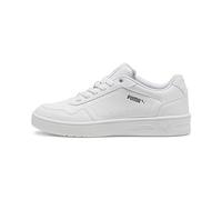 Puma Women Court Classy Sneakers, Puma White-Puma Silver, 8.5 UK