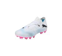 Puma Women Future 7 Match Fg/Ag Wn'S Soccer Shoes, Puma White-Puma Black-Poison Pink, 6 UK