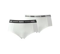 PUMA Women's MINI SHORT, White/White, XS (pack of 2)