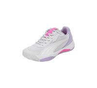 Puma Women Nova Court Wn'S Tennis Shoes, Silver Mist-Puma White-Vivid Violet, 5 UK