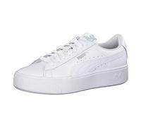 PUMA Women Puma Vikky Stacked L Sneakers, Puma White-Puma White, 5 UK