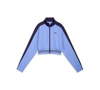 Puma Women Track Jackets T7 Pique Relaxed Cropped Jacket 634556