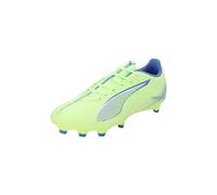 PUMA Women's Ultra 5 Play FG/AG WN's Soccer Shoe, Fizzy Apple White-BLUEMAZING, 8 UK