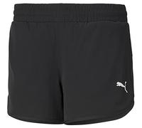 PUMA Womens 4 Woven Shorts Black M