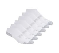 puma Women's 6 Pack No Show Socks, White/Grey, 9-11