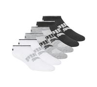 PUMA Women's 6 Pack Runner Socks, White Traditional, 9-11