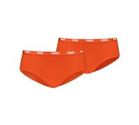 PUMA Women's 603032001 Hipster Panties, Flame Orange, XS