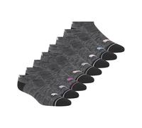 PUMA Women's 8 Pack Low Cut Socks, black 9-11