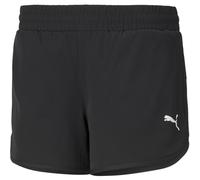 Puma Womens Active 4 Woven Shorts - Black - Size 2XL