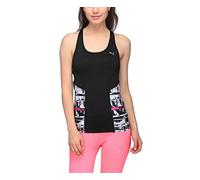 Puma women's All Eyes On Me tank top., Womens, ALL EYES ON ME Tank Top, puma black-knockout pink-feather pt