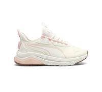 PUMA Womens Amplifier Wide Lace Up Sneakers Shoes Casual - Pink, White, Pink, 8.5 Wide