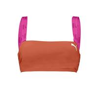 PUMA Women's Bandeau T, Pink/Chili, S