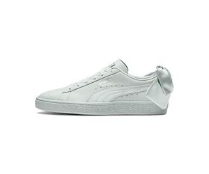PUMA Women's Basket Bow Trainers, Blue Flower Blue Flower, 3.5 UK