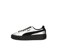 PUMA Womens Basket Platform Explosive Platforms Trainers Metallic 5 UK