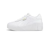 PUMA Women's Cali Wedge Wn's Sneaker, White Puma White Puma White, 8 UK