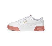 Puma Women's Carina 2.0 Sneaker, Puma White Hibiscus Flower Puma Gold, 6.5 UK