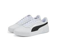 Puma Women's Carina 2.0 Sneaker, Puma White Puma Black Puma Silver, 5 UK