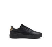 Puma Women's Carina 3.0 Animal Flair Trainers, Black, Size 3, Women Black