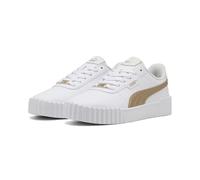 PUMA Women's Carina 3.0 DAYINIGHT Sneaker, White Gold, 8.5 UK