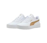 Puma Womens Carina 3.0 Metallic Trainers - White - 8 UK - White - 100% Mixed