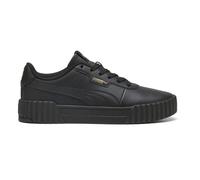 PUMA Women's Carina 3.0 Sneaker, Puma Black/Puma Gold, 4.5 UK