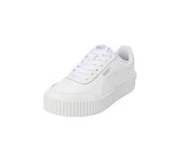 PUMA Women's Carina LIft TW Sneaker , Puma White-Puma White, 4 UK