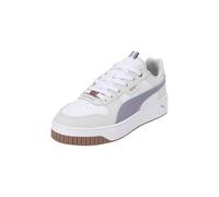 Puma Women's Carina Street Lux Sneaker, White-Pale Plum-Feather Gray, 5.5 UK