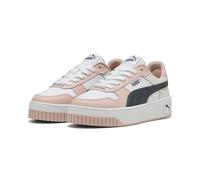 PUMA Women's Carina Street Sneaker, White-Strong Gray-Rose Quartz, 7 UK