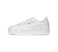Puma WoMens Carina Street sneakers - White Leather - Size EU 36