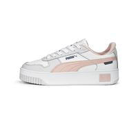 PUMA Women's Carina Street Trainers, PUMA White-Rose Dust-Feather Gray, 7.5 UK