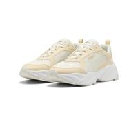 PUMA Women's Cassia 2.0 Sneaker, Warm White-Vapor Gray-Canvas, 8 UK