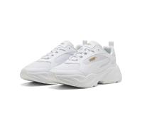 PUMA Women's Cassia 2.0 Sneaker, White Gold White, 6.5 UK