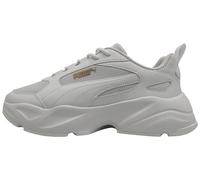 PUMA Women's Cassia 2.0 Sneaker, White Gold White, 6 UK