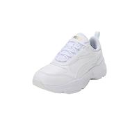 PUMA Women's Cassia SL Sneaker, White White Team Gold, 4 UK