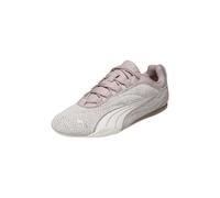 PUMA Women's Catch Soleil Topcat Trainers, Frosted Ivory-Rose Latte-PUMA Gold, 8 UK