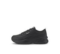 Puma Women Cilia Mode Sneakers, Puma Black-Puma Silver, 3 UK