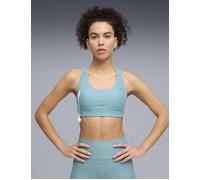 PUMA Women's Cloudspun Training Sports Bra - Baltic Sea Blue - Size: XS