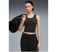 PUMA Women's Cloudspun Twist Tank - Black - Size: Large