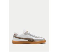 PUMA Women's Club II Era Animal Flair Sneakers - White/Dusky Grey/Grey Echo - Size: UK 6