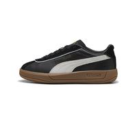 Puma Women's Club KLASSIKA Sneaker - Black/White/Gold - UK 4.5