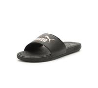 PUMA Women's Cool Cat Slide Sandal, Puma Black-rose Gold-gold, 7.5 UK