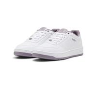 PUMA Women's Court Classy Sneaker, White-Plum JAM Silver, 8 UK