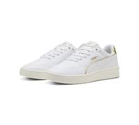 PUMA Women's Court Lally DAYINIGHT Sneaker, White White Gold, 5 UK