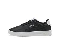 PUMA Women's Court Lally Sneaker, Black White, 5 UK