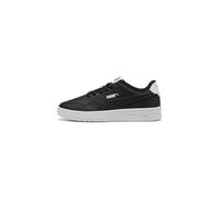 PUMA Women's Court Lally Sneaker, Black White, 6 UK