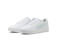 PUMA Women's Court Lally Sneaker, White-SEA Glass, 8.5 UK