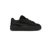 PUMA Womens Creeper Phatty Corduroy Lace Up Sneakers Shoes Casual - Black, Black/Gold, 4 UK